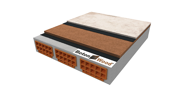 Pannelli bioedili per Solaio in fibra di legno FiberTherm Base e cementolegno BetonWood