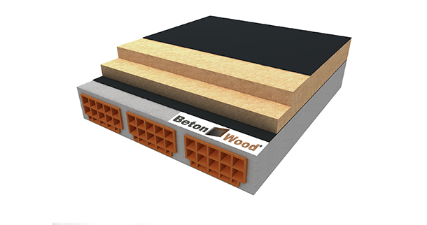 Pannelli bioedili per Solaio in fibra di legno FiberTherm Roof su latero-cemento