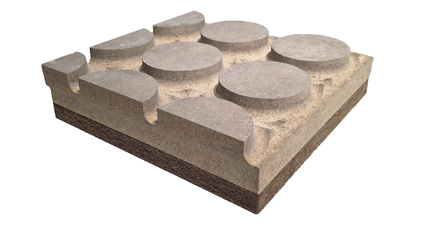 Pannelli per bioedilizia radianti in cementolegno e fibra di legno BetonRadiant Fiber