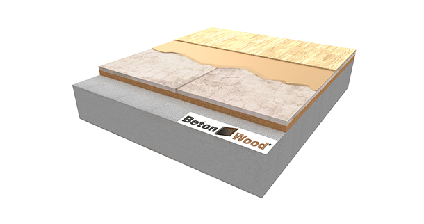 Pannelli bioedili per pavimento in fibra di legno e cementolegno con autolivellante